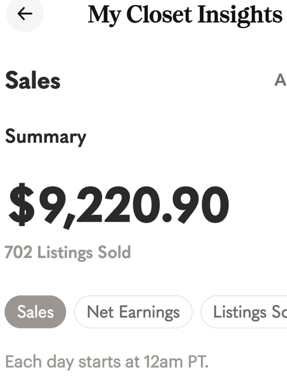 My Sales - Posh Ambassador II Status Badge
